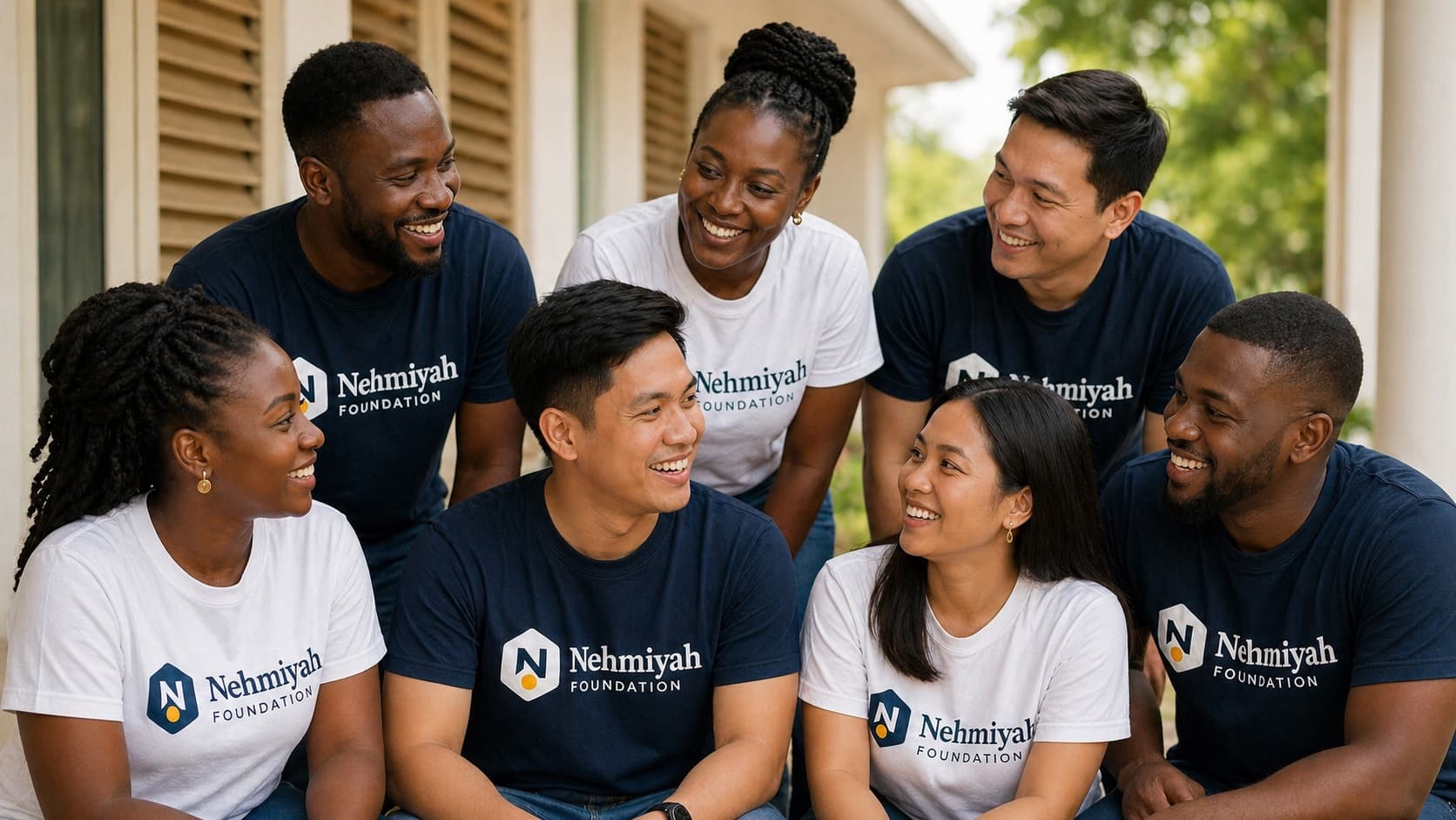 Nehmiyah Foundation program participants in mentorship session