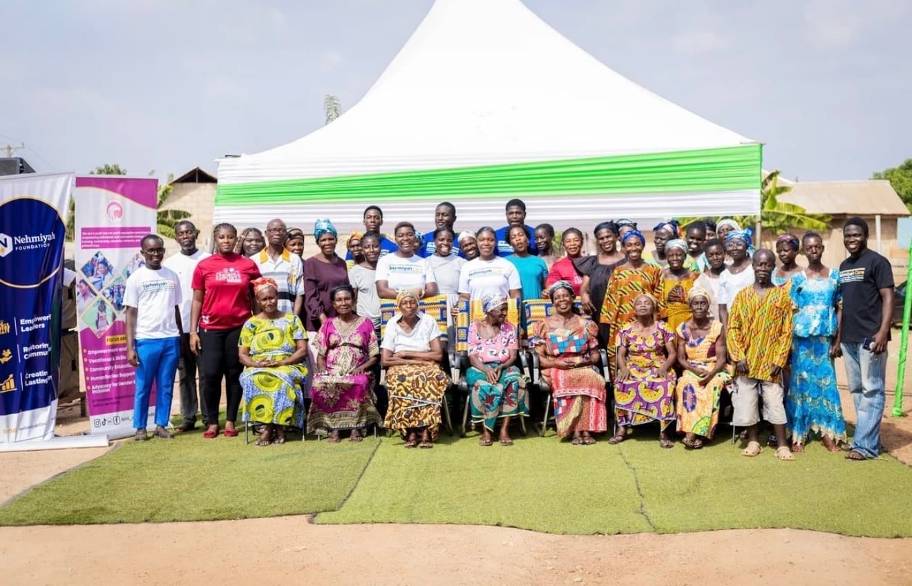 Nehmiyah Foundation program participants in Ghana