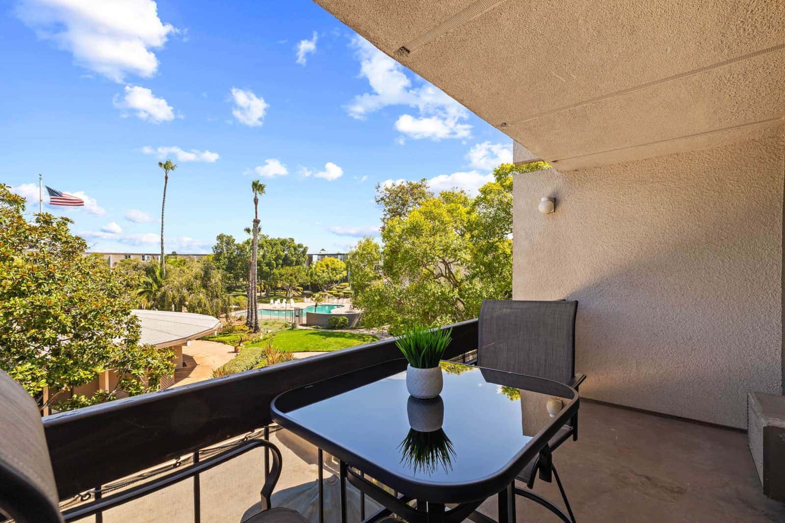 Bright 2BR Retreat w/ Balcony & Resort Amenities