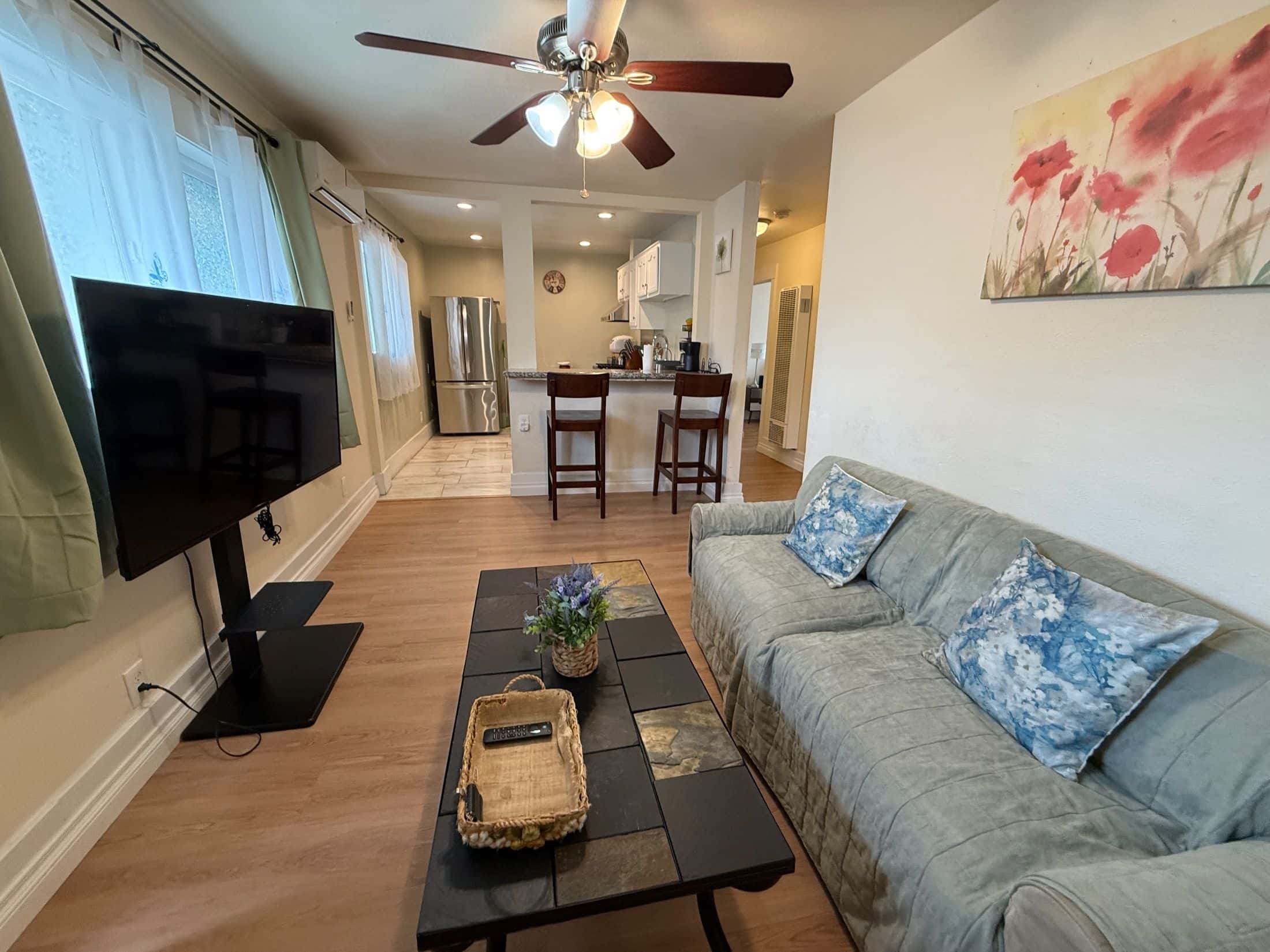 Your Home Between Homes: Fully Furnished 2BR in Whittier, Everything Included