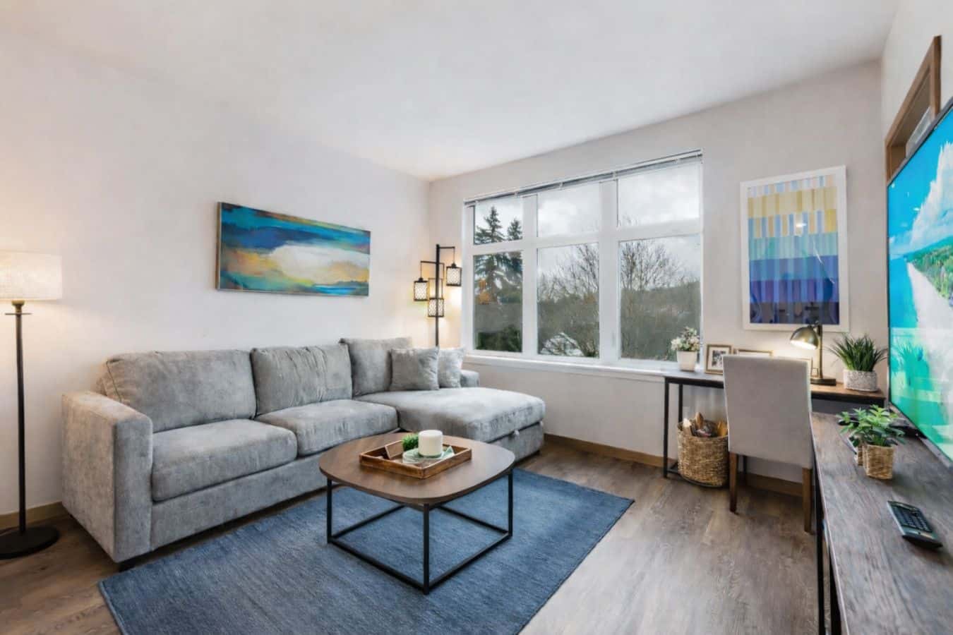 Airconditioned Corporate 1BR 1BA Den Redmond Fit for Long Stays