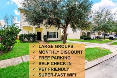 Spacious 7BR Home in Conroe – Relax & Unwind!
